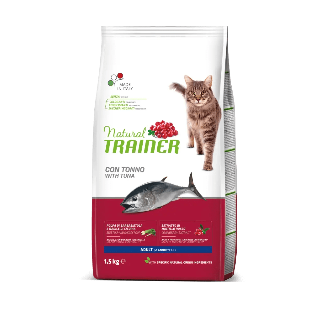 Natural Trainer Cat Adult Tuniak 1,5kg