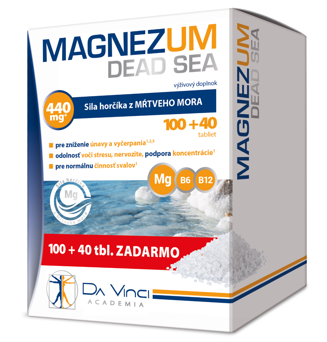 Magnezum Dead Sea - DA VINCI 10040 tbl. zadarmo