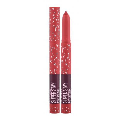 Maybelline NY SuperStay Ink Crayon Zodiac rúž v ceruzke 45 Hustle in heels - Baran