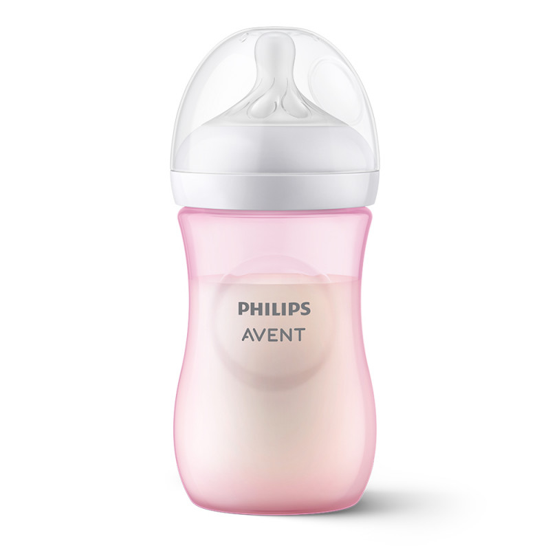 Philips AVENT Fľaša Natural Response 260 ml, 1m ružová