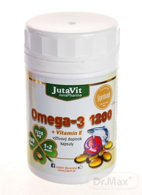 JutaVit Omega-3 1200  vitamín E