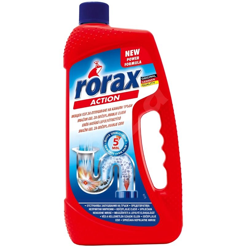 Rorax Gélový čistič odpadov 2v1 (1000 ml)