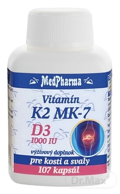 MedPharma VITAMÍN K2 MK-7  D3 1000 IU