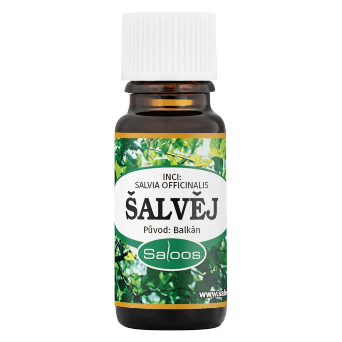 SALOOS Éterický olej 100 percent prírodný ŠALVIA