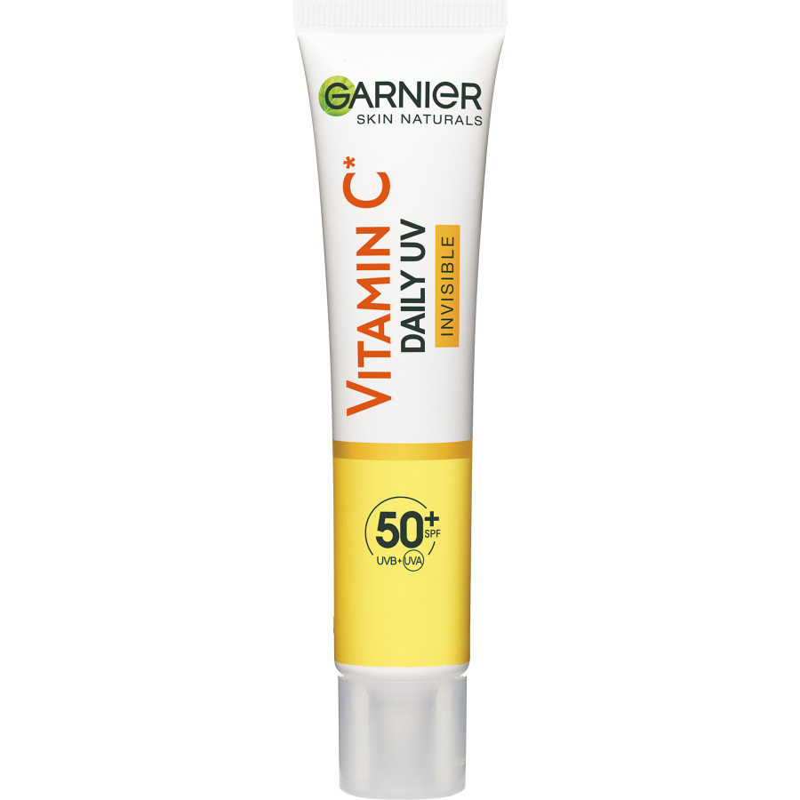 Garnier Skin Naturals Vitamin C denný rozjasňujúci UV fluid SPF 50 invisible