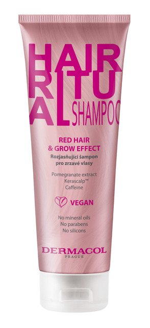 Dermacol HAIR RITUAL Šampón pre ryšavé vlasy