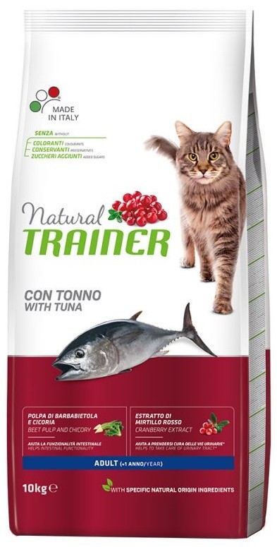 Natural Trainer Cat Adult Tuniak 10kg