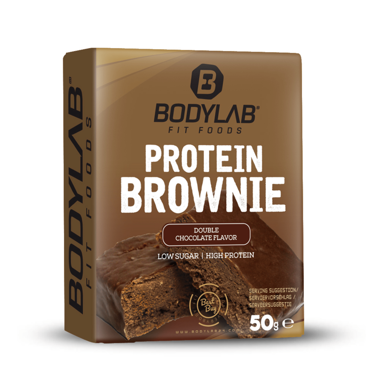 Bodylab24 Protein Brownie 50 g čokoláda pomaranč