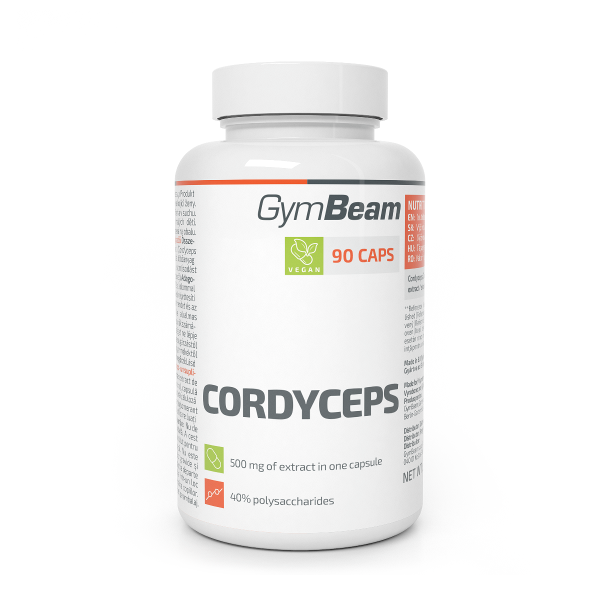 GymBeam Cordyceps 90 kaps.
