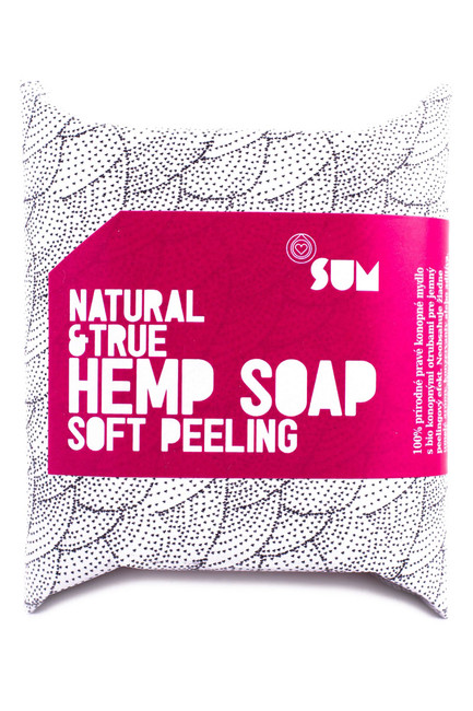 Konopné mydlo Soft Peeling NaturalTrue