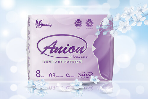 WinION - aniónové hygienické vložky, nočné