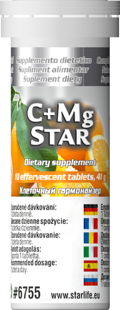 Výživové doplnky - C  Mg Star