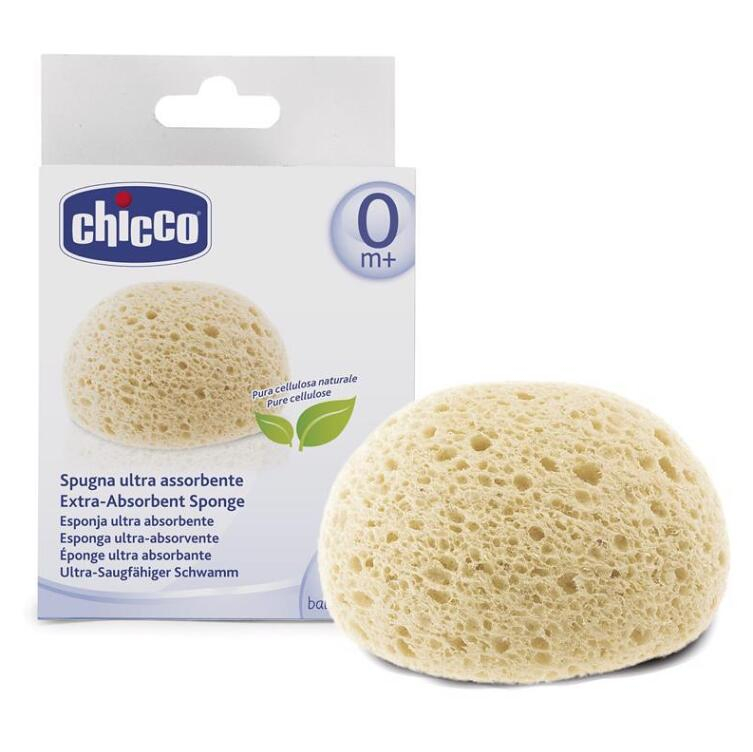 CHICCO Super absorbčná detská hubka na kúpanie, poškodený obal