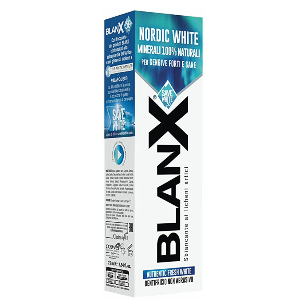 BLANX Nordic White Zubná pasta 75 ml