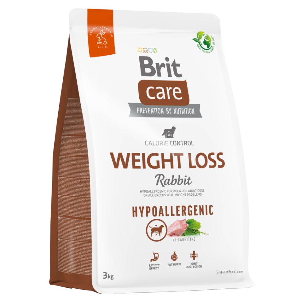 BRIT Care Hypoallergenic Weight Loss granule pre psov 1 ks, Hmotnosť balenia: 12 kg