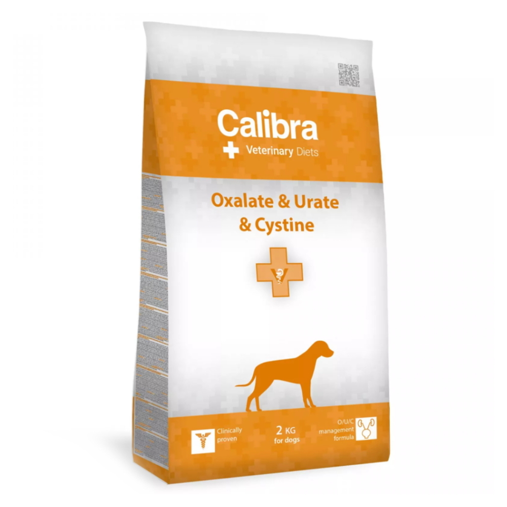 CALIBRA Veterinary Diets Oxalate  Urate  Cystine granuly pre psov, Hmotnosť balenia: 2 kg