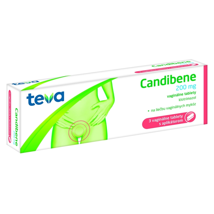 CANDIBENE 200 mg 3 vaginálne tablety