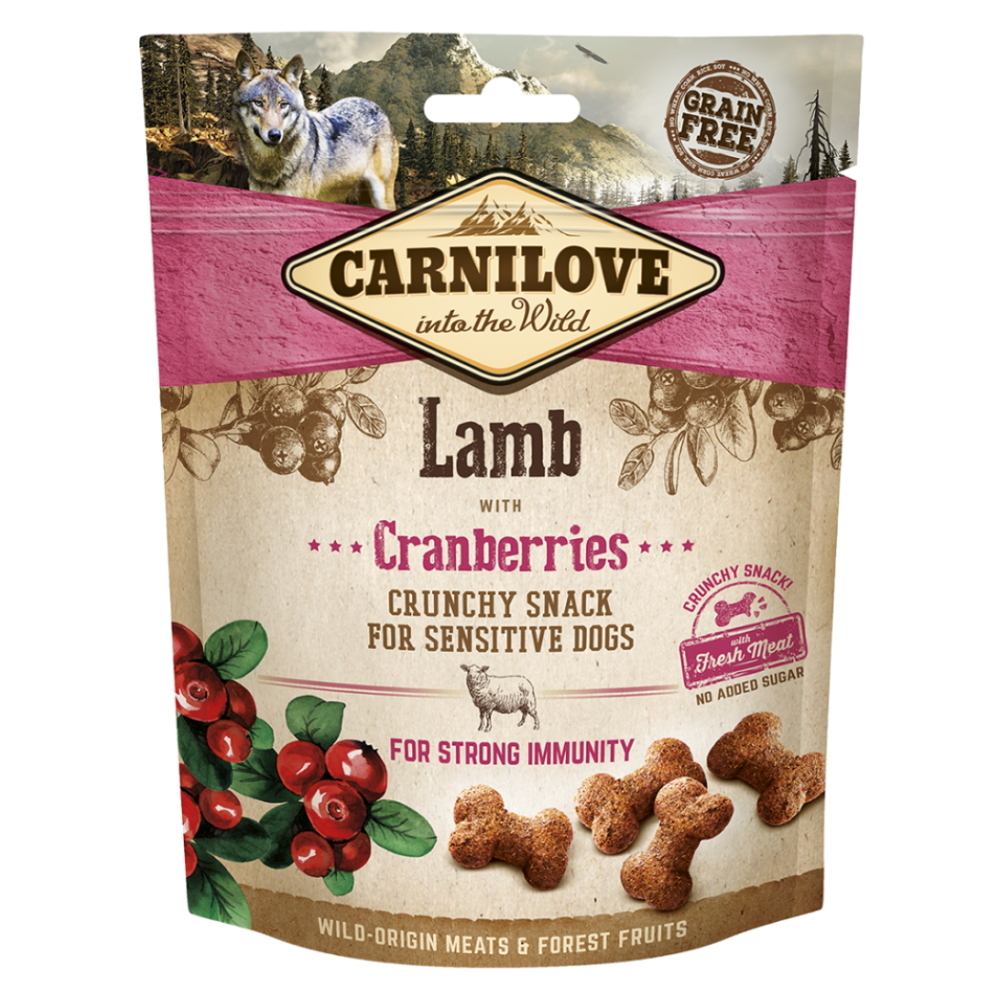CARNILOVE Dog Crunchy Snack LambCranberries 200 g