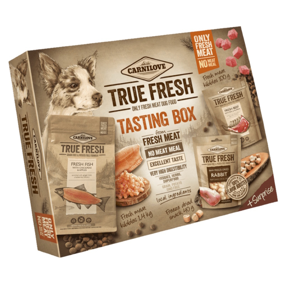 CARNILOVE Dog True Fresh Tasting Box darčekový box pre psov 2023