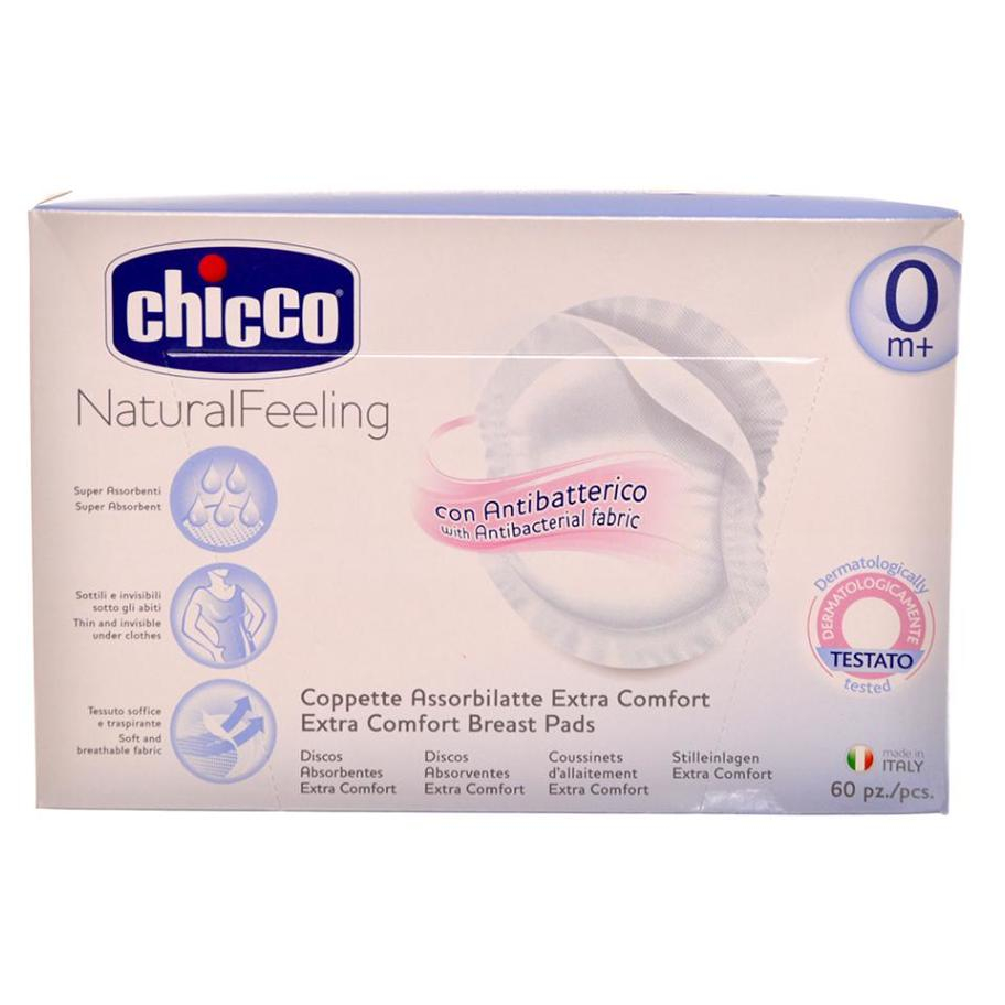 Chicco Tampóny antibakteriálne do podprsenky 60ks