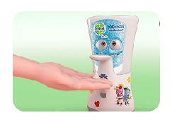Obrázok DETTOL Kids Bezdotykový dávkovač mydla Dobrodruh 250 ml