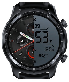Obrázok TICWATCH Pro 3 Ultra GPS Shadow Black inteligentné hodinky