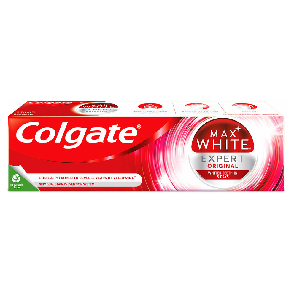 COLGATE Zubná pasta Max White Expert White Cool Mint 75 ml