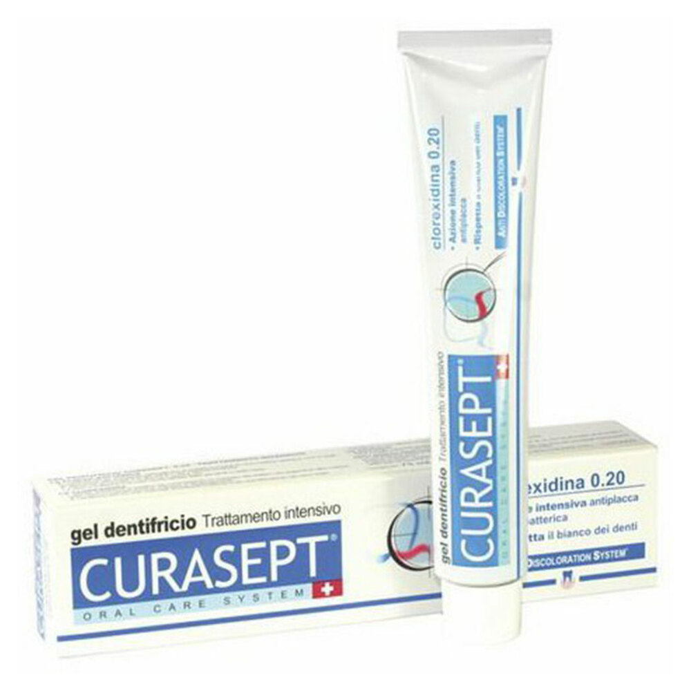 CURASEPT ADS 720 Gélová zubná pasta 0.20 percentCHX 75 ml