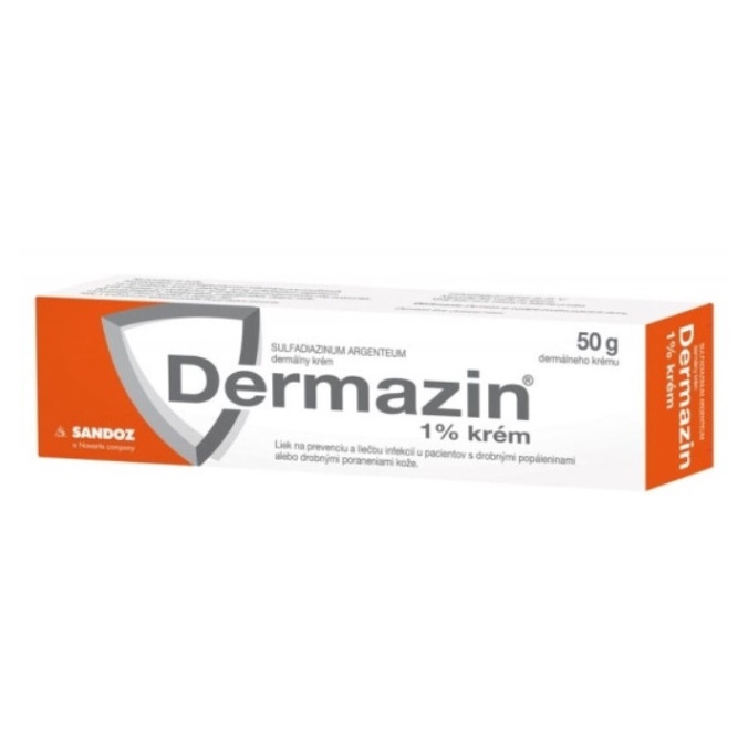 DERMAZIN 1 percent dermálny krém 50 g