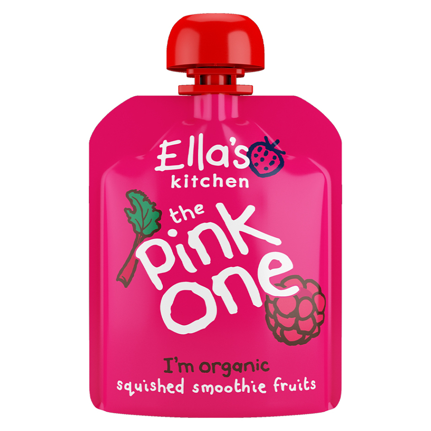 ELLAS KITCHEN PINK ONE ovocné smoothie s dračím ovocím BIO 90 g