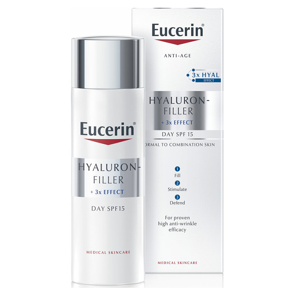 EUCERIN EUCERIN Hyaluron-Filler  3x Effect krém pre normálnu a zmiešanú pleť 50 ml