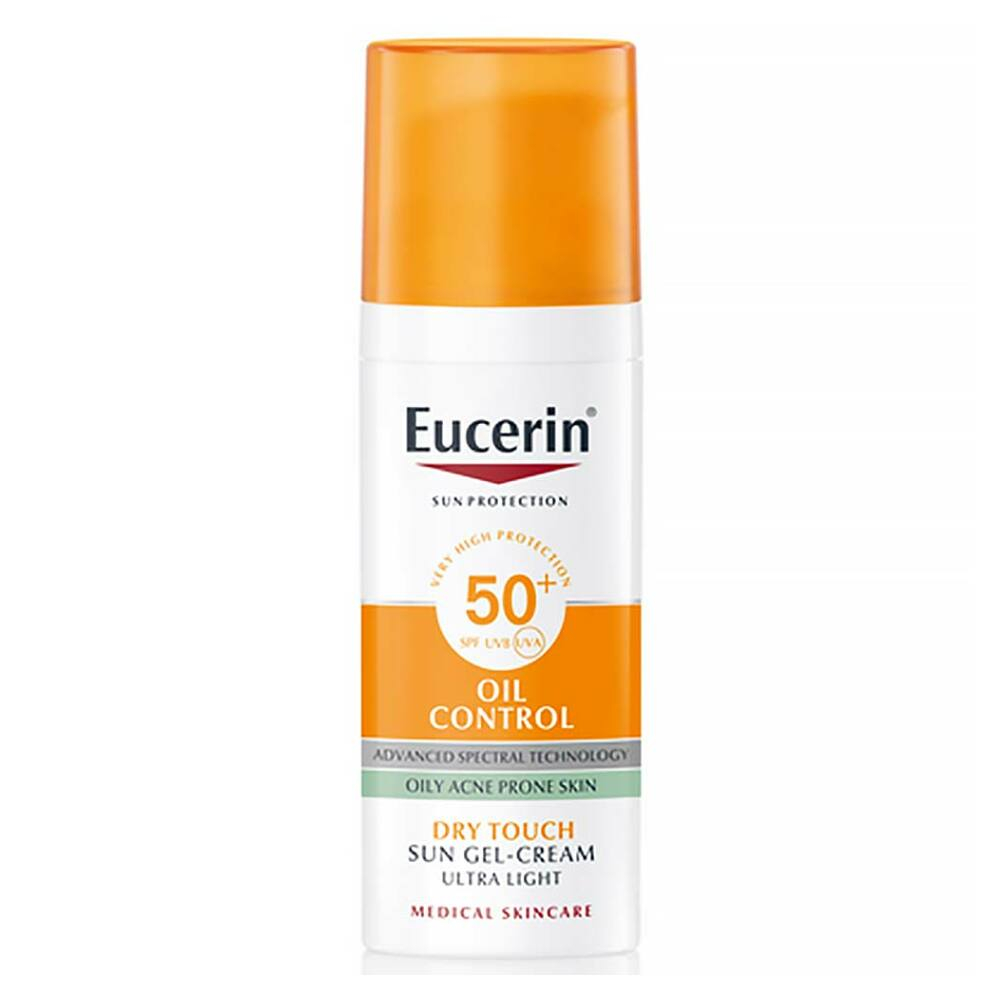EUCERIN Sun Oil control gel na tvár SPF 50 50 ml