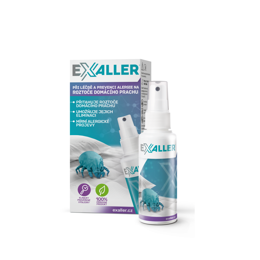 EXALLER Sprej pri alergii na roztoče domáceho prachu 75 ml