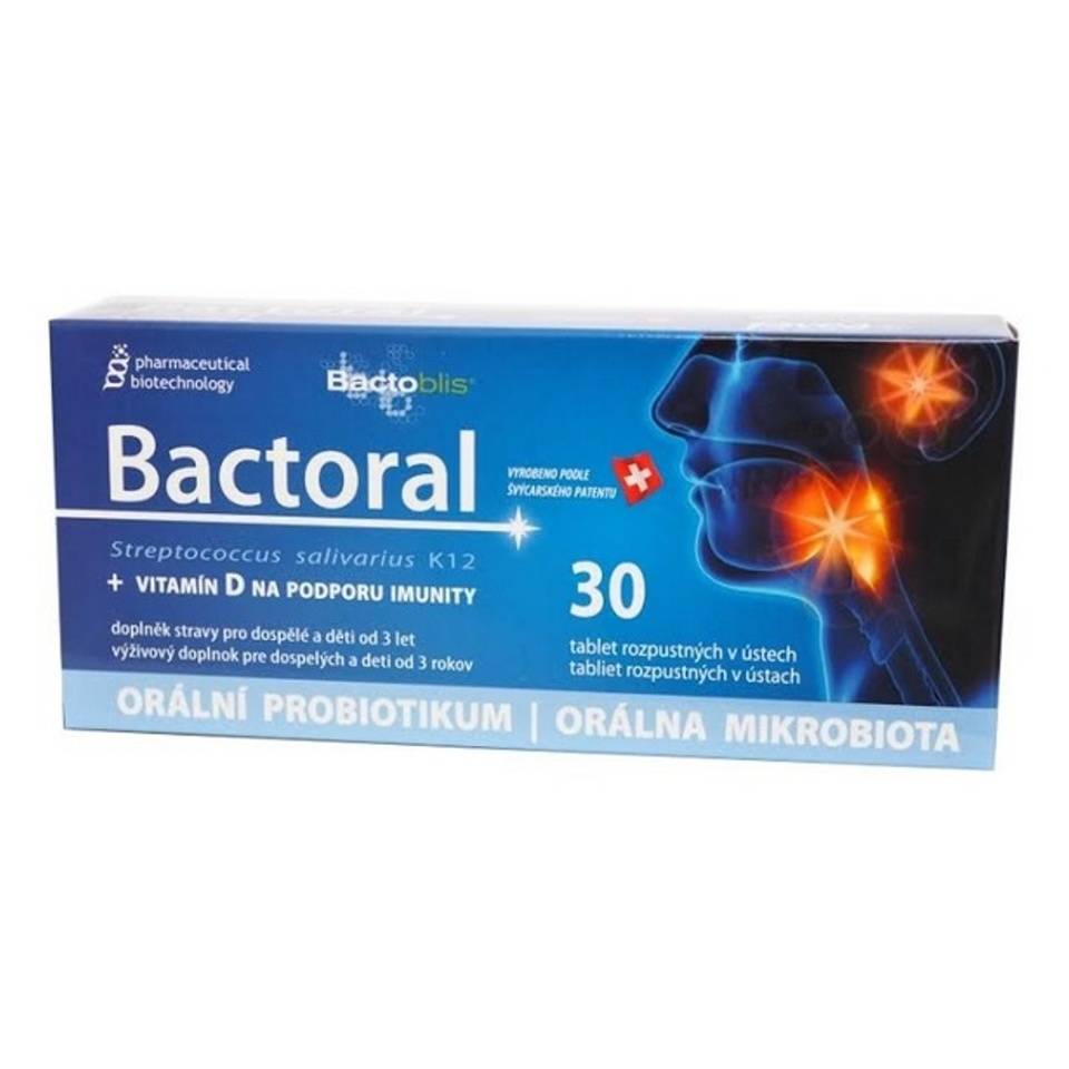FAVEA Bactoral  Vitamín D 30 tabliet