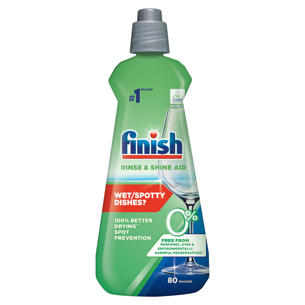 FINISH Rinse  Shine 0 percent Leštidlo do umývačky riadu 400 ml