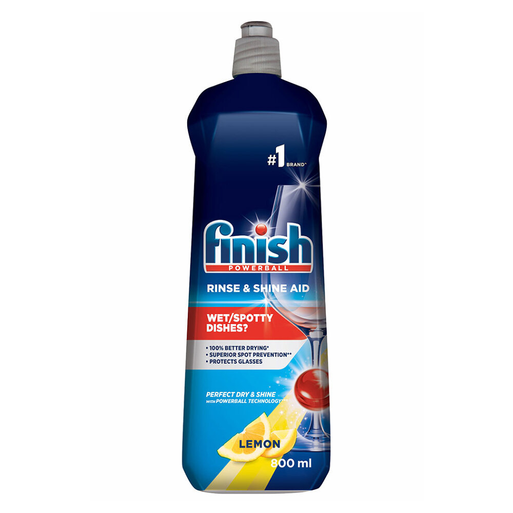 FINISH Rinse  Shine Leštidlo do umývačky riadu  lemon 800ml