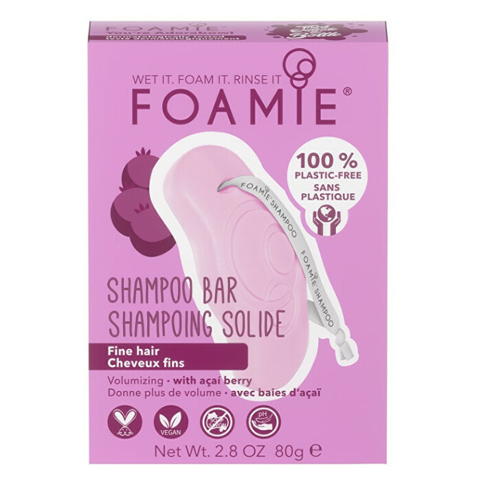 FOAMIE Šampón pre objem jemných vlasov You`re Adorabowl Shampoo Bar 80 g