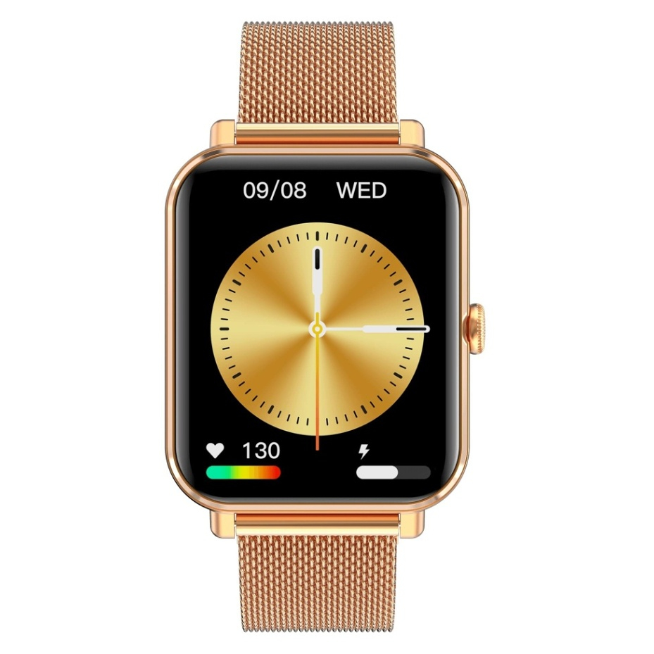 GARETT Smartwatch GRC CLASSIC Gold steel Inteligentné hodinky