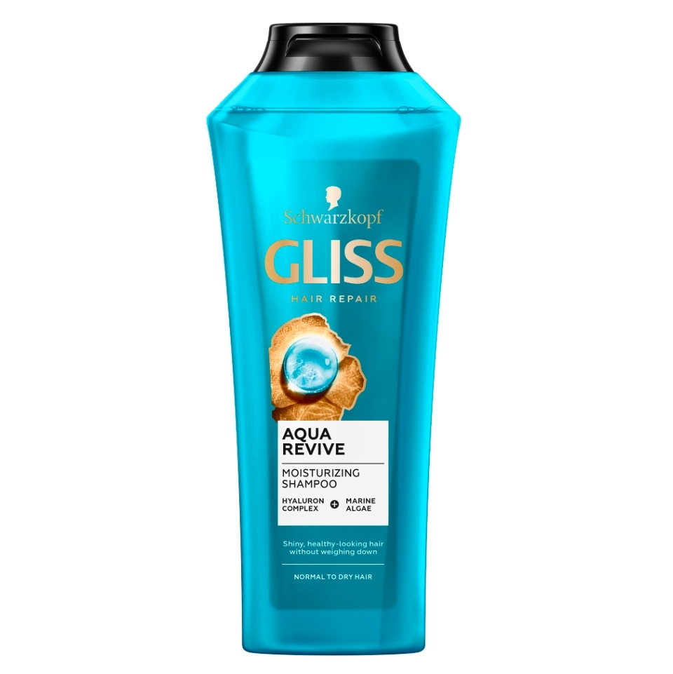 GLISS Aqua Revive Hydratačný šampón pre normálne až suché vlasy 400 ml