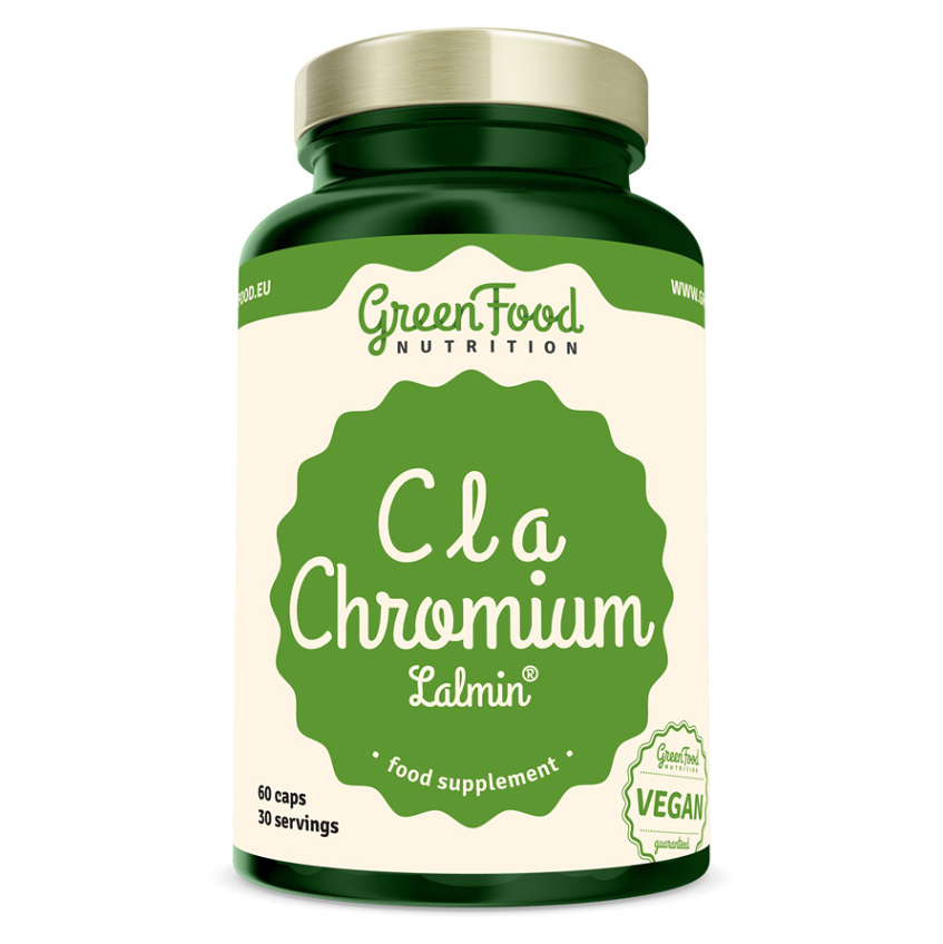 GREENFOOD NUTRITION CLA Chromium Lalmin 60 kapsúl