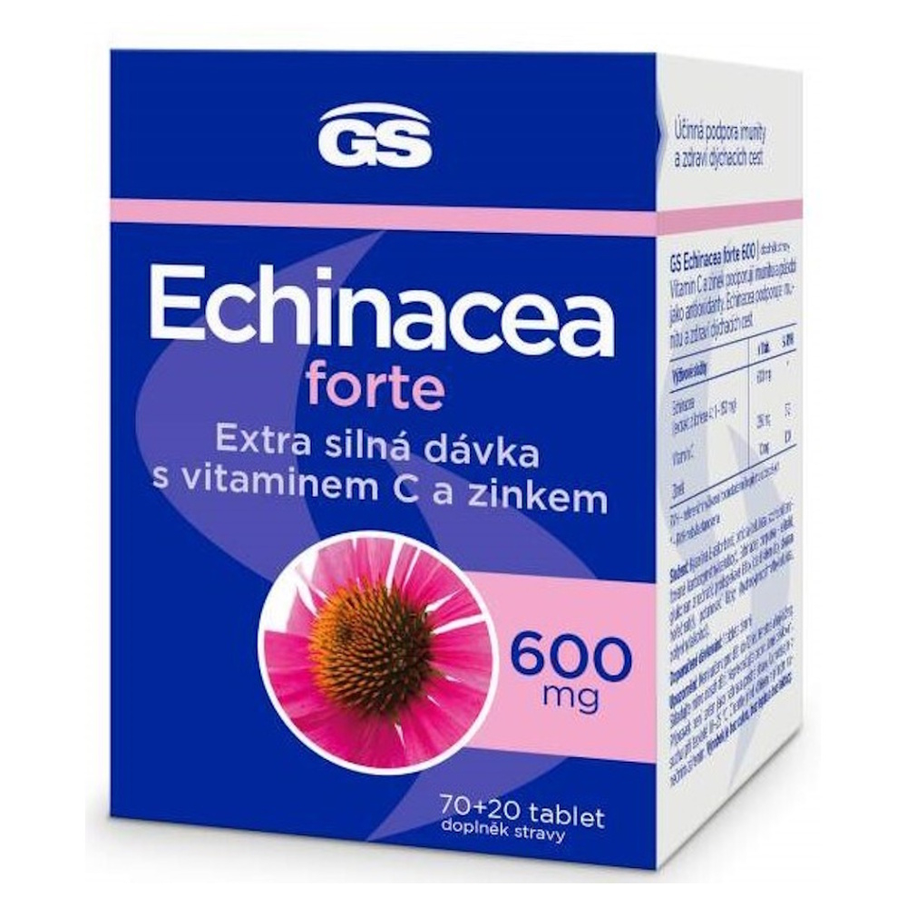 GS Echinacea forte 600 mg 70  20 tabliet