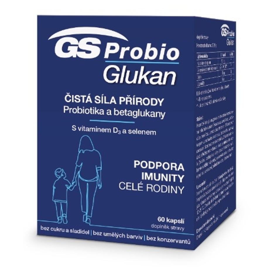 GS Probio Glukán 60 kapsúl