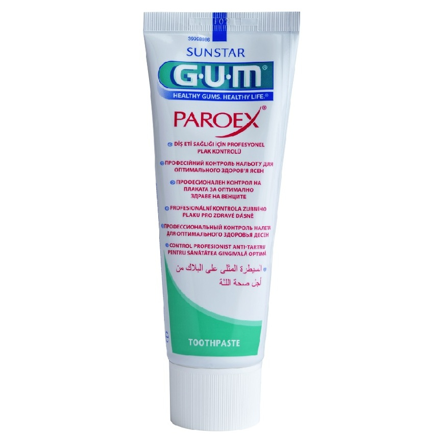 G.U.M Paroex gélová zubná pasta 0,12  percent CHX 75 ml