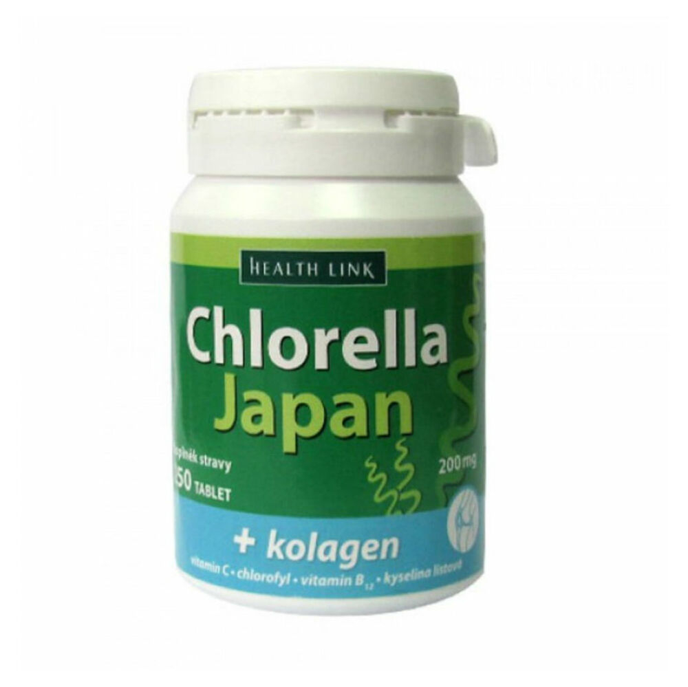 HEALTH LINK Chlorella Japan  kolagén 250 tablet