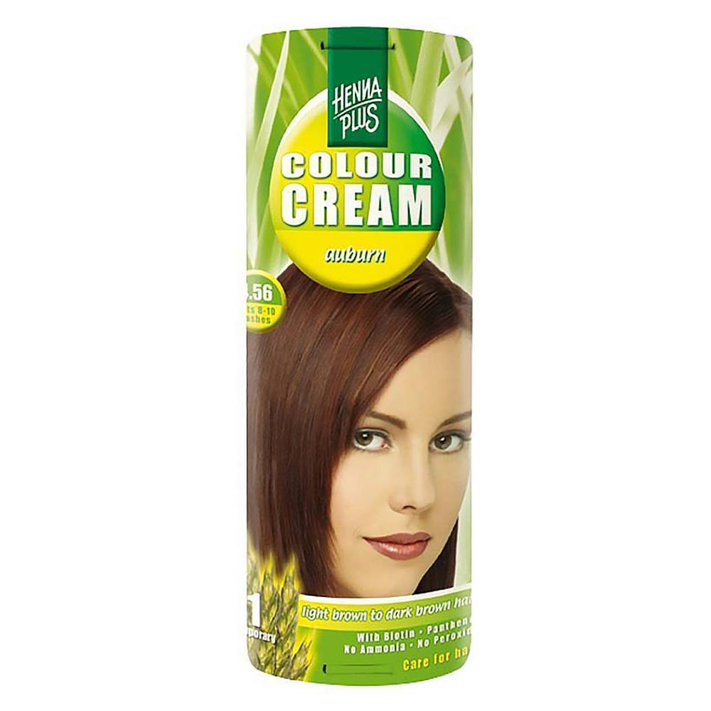 HENNA PLUS Prírodná farba na vlasy krémová 4.56 Gaštanová 60 ml