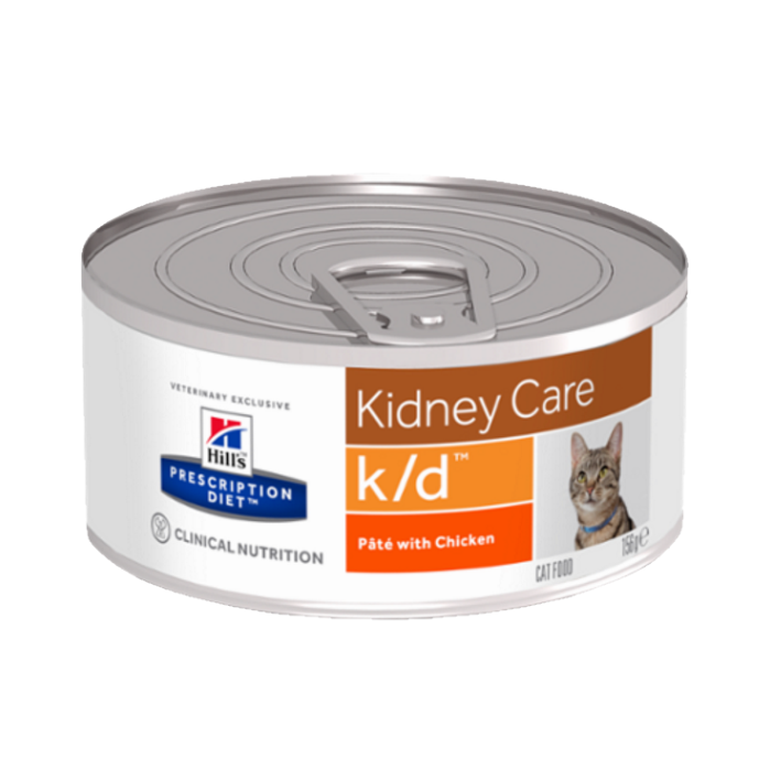 HILLS Prescription Diet™ kd™ Feline Chicken konzerva 156 g