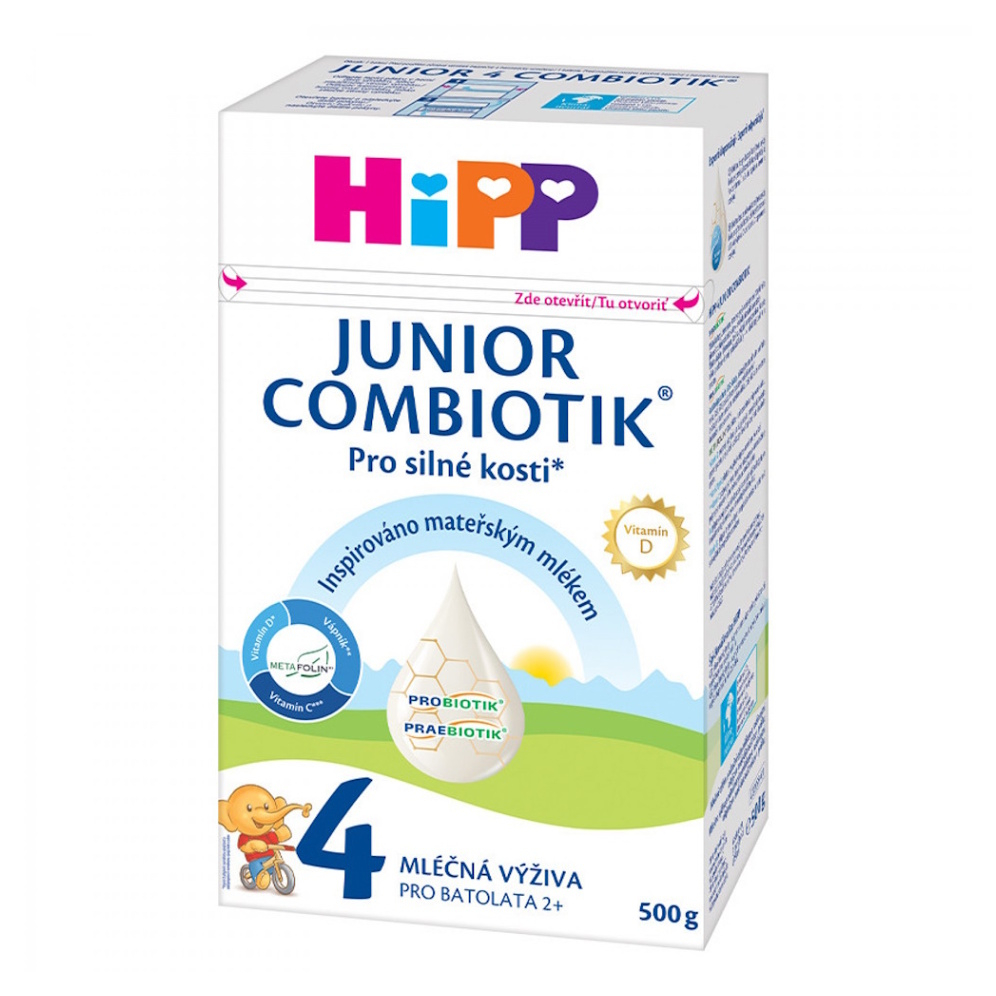 HiPP 4 Junior combiotik pokračovacie batoľacie mlieko 500 g