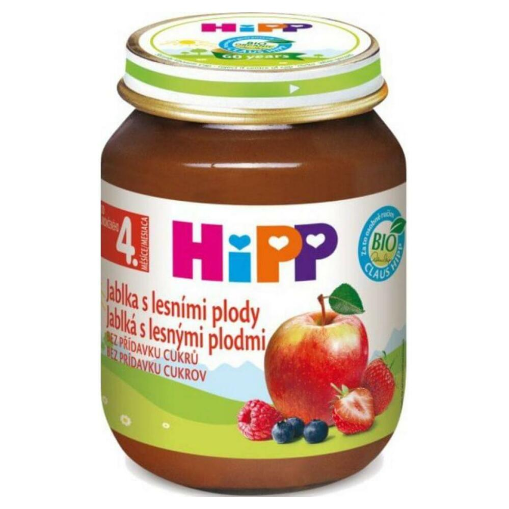 HIPP Ovocie Jablká s lesnými plodmi BIO 125 g