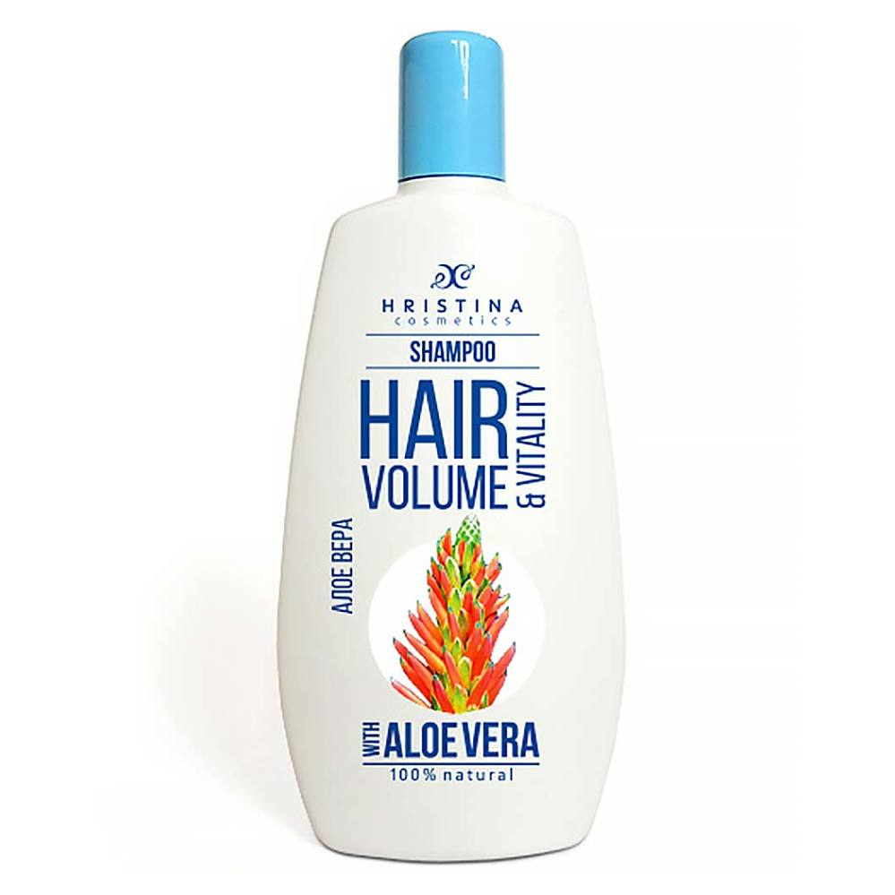 Hristina prírodné šampón pre bohatých a zdravé vlasy s aloe vera 200 ml