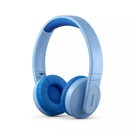 PHILIPS TAK4206BL00 bezdrôtové slúchadlá na uši pre deti v modrej farbe